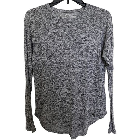 Hollister Must Have Collection Long Sleeve Heather Gray Shirt Size XS - Picture 1 of 6